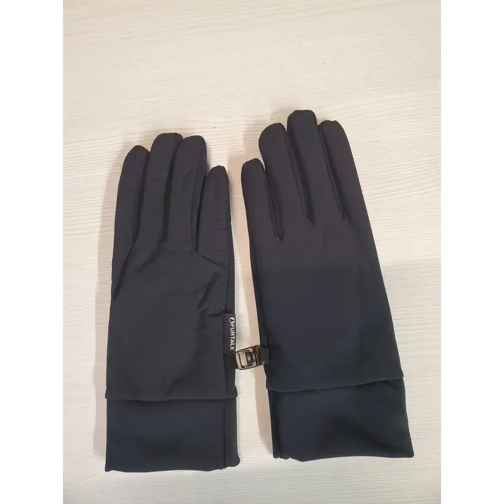 FUNTALK Unisex Running Gloves Black Touchscreen Athletic Lightweight Grip